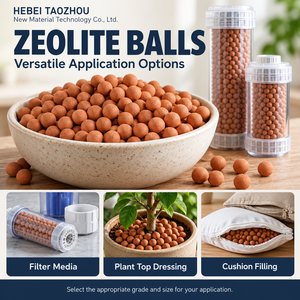 Bolas de Zeolita Natural, Medio Filtrante para Acuarios, Elimina la Amoníaco, Clarifica el Agua, Controla Olores, Biofiltración - Product Image 3
