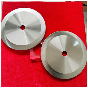 Industrielle Runds chneide messer Schneide maschinen klinge HSS/Edelstahl/D2 Fengerli für präzise Polyester gewebe rolle - Product Image 2