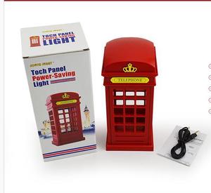 <span class=keywords><strong>Lampe</strong></span> de table sans fil rétro à LED, avec chargeur USB, réglable, style européen, pour station de téléphone portable britannique - Product Image 6