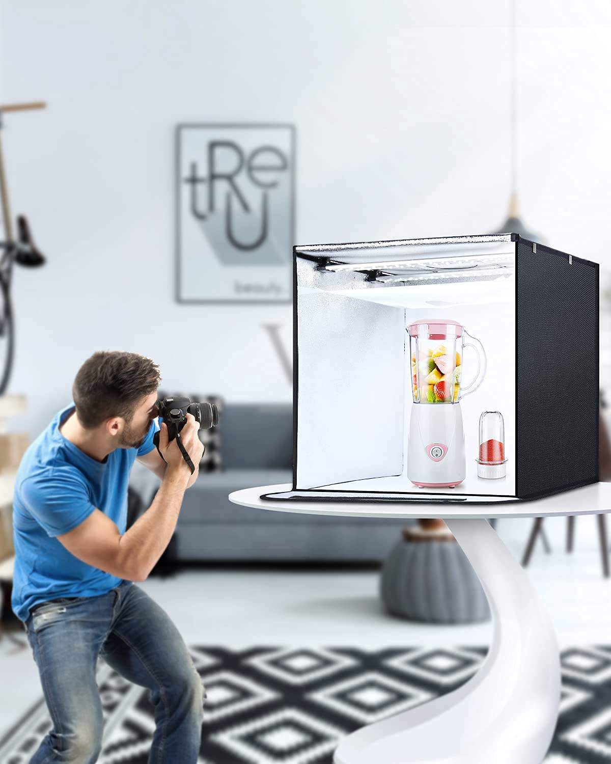 Studio Lighting Portable Photo Studio Setup Umbrella Diy