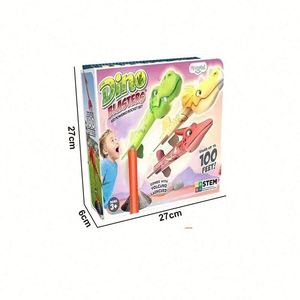 Lanceur de fusées dinosaures pour enfants, lanceurs de dinosaures poussant jusqu'à 100 pieds - Product Image 4
