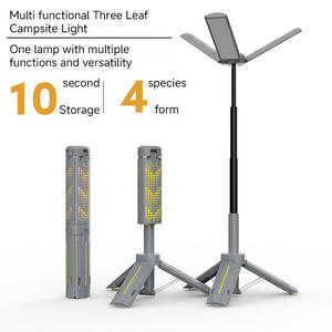 Collapsible 4 in 1 <b>LED</b> <b>Camping</b> <b>Lantern</b> with 10-Second Storage Telescopic Tripod Base Ultra Bright Rechargeable Outdoor Light for - Product Image 3