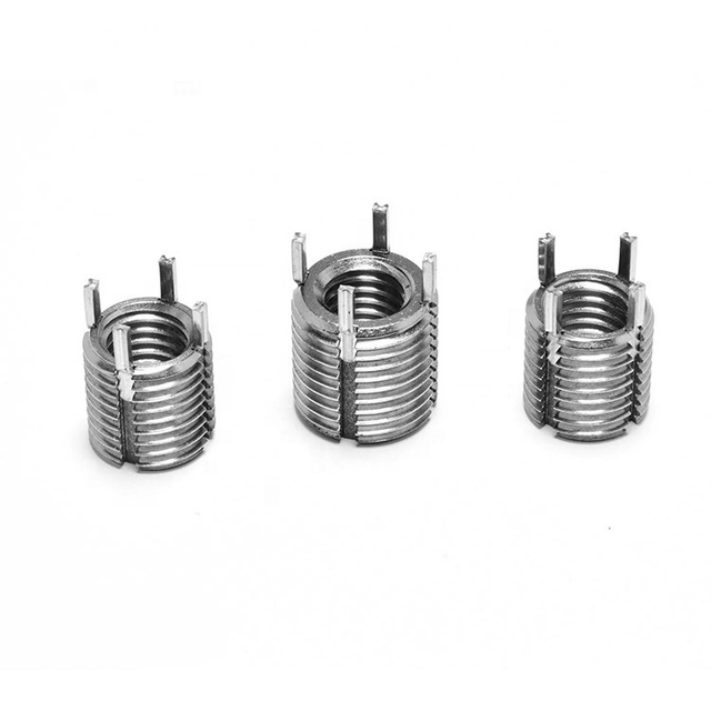 M3 M4 M5 M6 M8 M10 Stainless Steel 303 Wire Threaded Inserts for Metal Key Locking Inserts