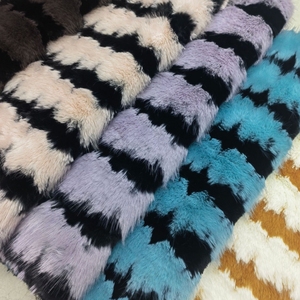EX-Nhà Máy Giá Thảm, Áo Chăn Mềm Mại Và Thoải Mái Acrylic Nhân Tạo Fox Fur Jacquard Dài Đống Lông Thú Vải/ - Product Image 4