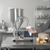 Machine à injecter crème/confiture HR Small Good Manufacturer pour usage commercial, contrôle précis de la température, 110V/220V, garantie 1 an