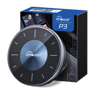 Ottocast Aiกล่องP3 Qualcomm Octa-core Android 12 8 + 128G CarPlayอะแดปเตอร์ไร้สายสมาร์ทมัลติมีเดียกล่องAndroid Aiกล่อง 4Gซิม - Product Image 1