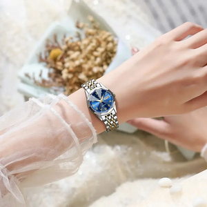 Poedagar 3078 Wholesale Stainless Steel Women Wrist Watch Luminous Waterproof <b>Calendar</b> Ladies Quartz Watches - Product Image 2