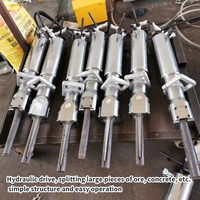 Machine de forage et de fendage hydraulique CE avec cale et prise, fabricant de perceuses et de fendage hydrauliques