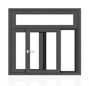 CBMMart Personnalisé Design Moderne Résidentiel Double Vitrage Break Thermique <span class=keywords><strong>Baie</strong></span> Fenêtre Drift Fenêtre Coulissante en Aluminium - Product Image 2