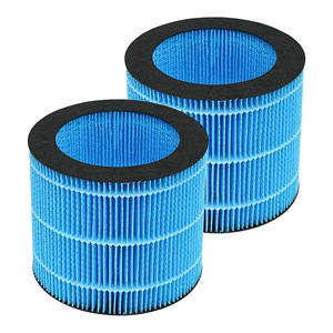 Filtre de remplacement pour purificateur d'air et humidificateur Afloia Kilo Pro, diamètre 120 mm, filtre à charbon actif bleu pour l'air intérieur - Product Image 4
