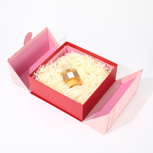 Cajas Rígidas con Relieve, Recubiertas, Hechas a Mano, Románticas, para el Día de San Valentín, para Perfumes, Cosméticos, Recuerdos, Regalos, Tamaño Personalizado de 2 mm, Cierre Magnético - Product Image 3