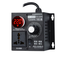 Régulateur de tension, variateur de vitesse, de température et de lumière, AC 220V 4000W, contrôleur de tension variable compact et réglable