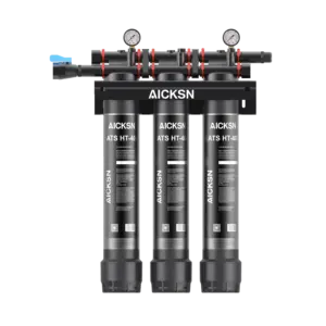 Aicksn Water Filter with Sediment Carbon and GAC Filters Salt Removed Water Purification Whole House Water Filter System