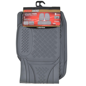 Alfombrillas de PVC Impermeables de Lujo para Auto, 2mm de Grosor, Fáciles de Limpiar, 3/4/5 Piezas, Ajuste Universal, Accesorios Interiores para Auto - Product Image 5