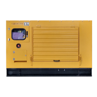 40kW Diesel aggregat mit regens icherem Baldachin und 40kW Schulzucht-Strom versorgung