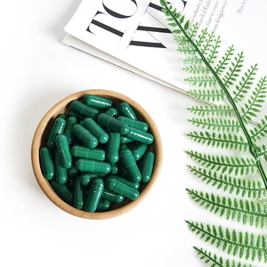 Capsules booster de vitalité et d'énergie masculines à base de plantes de vente chaude Capsule verte de supplément de santé pour hommes pour 500mg par capsule - Product Image 3