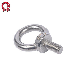 Perno de Ojo de Acero Inoxidable Pulido HLM con Tuerca de Elevación y Anillo Negro para Aplicaciones de Salud, Minería y Tratamiento de Agua - Product Image 2