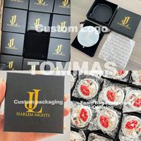Miroir de poche pliable de luxe fait main, effet diamant rouge, finition métallique nacrée brillante, logo personnalisé, double face grossissement 2X