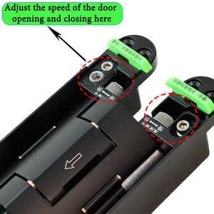 Cerniera Nascosta 3D Regolabile Invisibile a 180 Gradi, 40KG, <span class=keywords><strong>per</strong></span> <span class=keywords><strong>Porte</strong></span> in Legno, Chiusura Automatica con Ammortizzatore Idraulico - Product Image 2