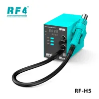Station de retravaillage à air chaud numérique RF4 RF-H5 800W 110V/220V, outil de dessoudage de puces pour la réparation de téléphones mobiles