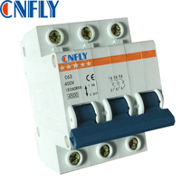 Disjoncteur miniature en cuivre MCB 1 pôle 10A 16A 20A 25A 32A