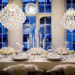 Candelabro Acrílico Moderno de 7 Brazos, Duradero y de Alta Calidad, 70x80cm, Decoración para Mesa de Bodas y Eventos, Centro de Mesa para Bodas - Product Image 6