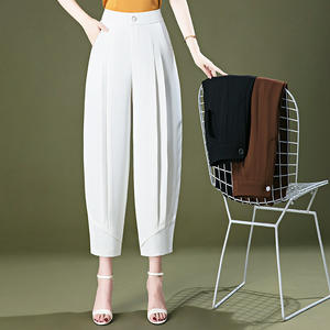 Pantaloni da donna pantaloni autunnali eleganti eleganti da ufficio pantaloni da donna per ragazze - Product Image 3