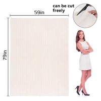 Tissu non tissé tufté imperméable et hydrosoluble de grande densité avec lignes de guidage – Tissu de moine primaire pour tapis DIY et punch needle