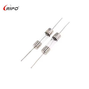 Tubo de fusible de vidrio de 5x20mm con cables 1/2/3.15/4/5/6.3/8/10A 250V para cocina de inducción para fusibles y portafusibles - Product Image 1