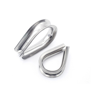 Aço inoxidável Direcional Primavera Gancho Fixo Gancho Multifuncional 304 Aço Inoxidável Tubular Collar Chicken Heart Ring - Product Image 3