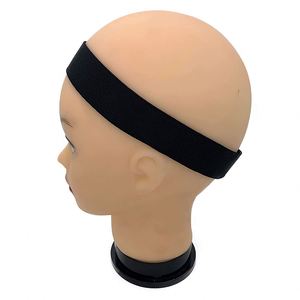 YUSEN Eco-Friendly Double Sided Custom Logo Edge Slayer Melt Lace Hair <b>Band</b> Frontal Wraps Adjustable Hook Loop Elastic <b>Wig</b> <b>Band</b> - Product Image 3