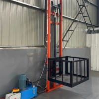 Ascenseur de fret hydraulique personnalisé pour entrepôt, usine, transport de marchandises sur plusieurs étages