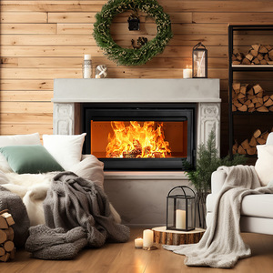 Chimenea Moderna Empotrada <span class=keywords><strong>de</strong></span> Acero al Carbono con Fuego Real <span class=keywords><strong>para</strong></span> Sala <span class=keywords><strong>de</strong></span> Estar <span class=keywords><strong>de</strong></span> Villa, Calefacción <span class=keywords><strong>para</strong></span> el Hogar, Decoración <span class=keywords><strong>de</strong></span> Pared <span class=keywords><strong>de</strong></span> Fondo - Product Image 4