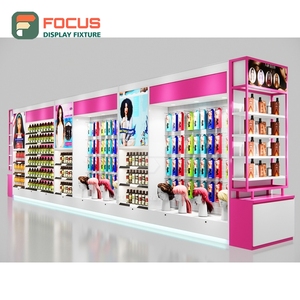 Vitrina Exhibidora de Pelucas Personalizada con Múltiples Cajones, Puerta de Vidrio con Cerradura y Estantes para Exhibición de Pelucas - Product Image 5