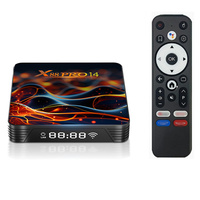 X88 PRO 14 Android 14.0 Quad Core Rockchip RK3518 2GB/16GB 4K HD WiFi6 BT5.0 GPU Mali-450 TV Box