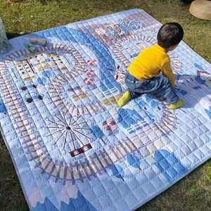 Tapis de pique-nique extérieur Sortie de printemps Sortie d'automne Tapis de station balnéaire résistant à l'humidité Coussin Oxford - Product Image 5