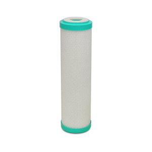 Cartouche filtrante composite à tige de carbone plissée de 10 pouces pour purificateur d'eau, pré-filtre haute efficacité - Product Image 1