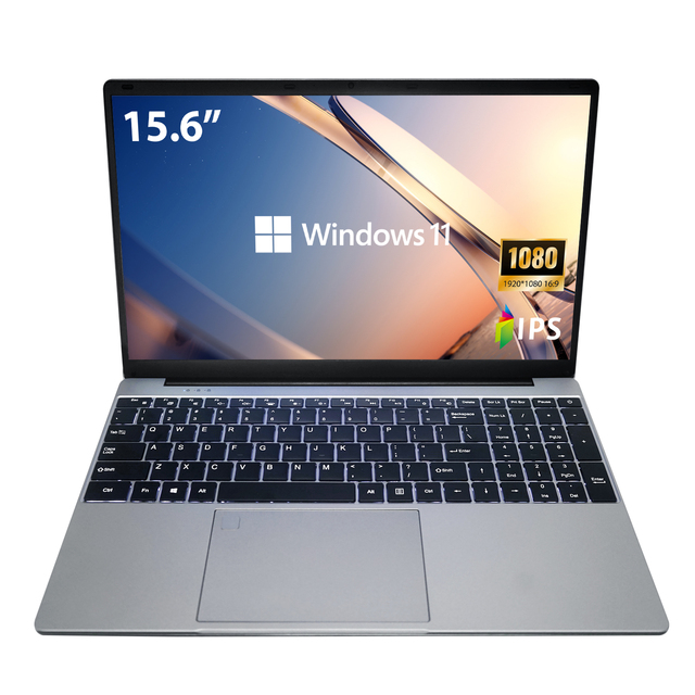OEM Business Laptop 15.6 Inch Intel N5100 LPDDR4 16GB RAM 128GB 256GB 512GB 1TB SSD Windows 11 Pro Office Notebook