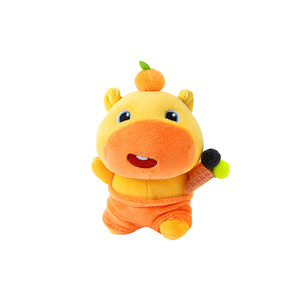 Pendentif Capybara Lulu, Sac à dos, Porte-clés poupée cheval, Jouets en peluche, Rembourrage en polyester et coton PP, Vente en gros - Product Image 4