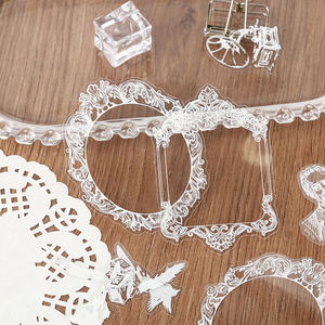 Perlengkapan Scrapbook Vintage 200pcs untuk Bullet Journal, Planner, Stiker Washi Estetis, Kit Kerajinan Kertas, Cottagecore Collage - Product Image 3