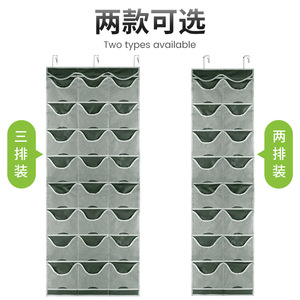 Wall Mounted 24 Compartment PVC Transparent Pocket Door Hanging Bag <b>Baseball</b> <b>Cap</b> <b>Storage</b> Organizer Multipurpose Breathable Adult - Product Image 4