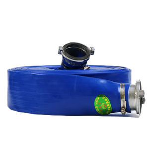 DH Pvc Layflat Manguera flexible Quick Camlock Lay Manguera plana para descarga de agua - Product Image 3