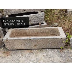 Jardin En Pierre Antique Creux Jardinières - Product Image 6