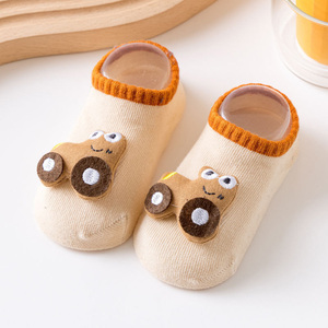 Holesale stustom UTE nimnimals ewborn ababy 3D artoon FT OFT ottotton nnti LIP ababy nnfant attle ocks Heap Aby loor - Product Image 2