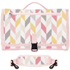 Sac de rangement fonctionnel, station de change de voyage, tapis de change portable pour bébé, matelas à langer, tissu Oxford imprimé 600D, imperméable - Product Image 5