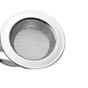 Filtre d'évier en acier inoxydable pour drain de cuisine, anti-blocage, ajustement universel - Product Image 1