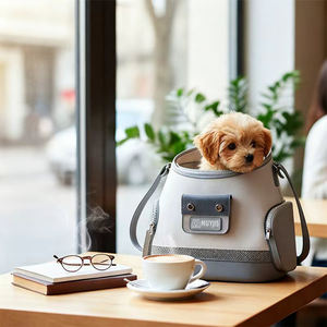 अनुकूलित ब्रांड पालतू कैरियर कंधे बैकपैक बैग महिलाओं के लिए लक्जरी चमड़े की बिल्ली बैग - Product Image 3