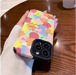 เคสโทรศัพท์มือถือหนังเทียมพิมพ์ลายหัวหมีแบบเต็มหน้าจอสำหรับ <span class=keywords><strong>iPhone</strong></span> 8 <span class=keywords><strong>x</strong></span> XR XS 11 12 13 14 15 16 PRO MAX - Product Image 4