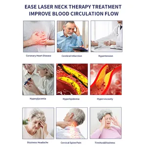 Low Level Laser Instrument Infrared Light Therapy LLLT 650nm Class II Medical Equipments For Carotid Blockage Treatment