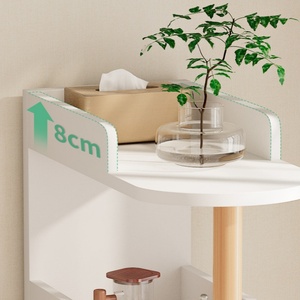 Chất Lượng Cao Mở Thấp Góc Tủ Sách 2-4 Tier Thường Vụ Lưu Trữ Cho Sách Cho Nhà Trường Ăn Uống Đồ Nội Thất Phòng Khách - Product Image 6